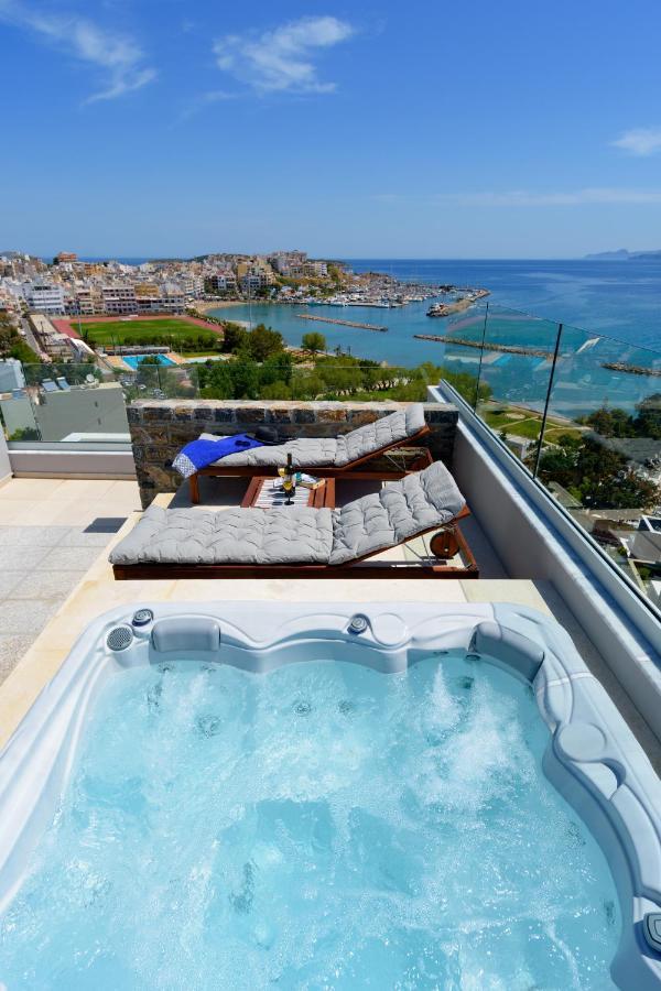 Indigo Luxury Apartment Agios Nikolaos  Ngoại thất bức ảnh
