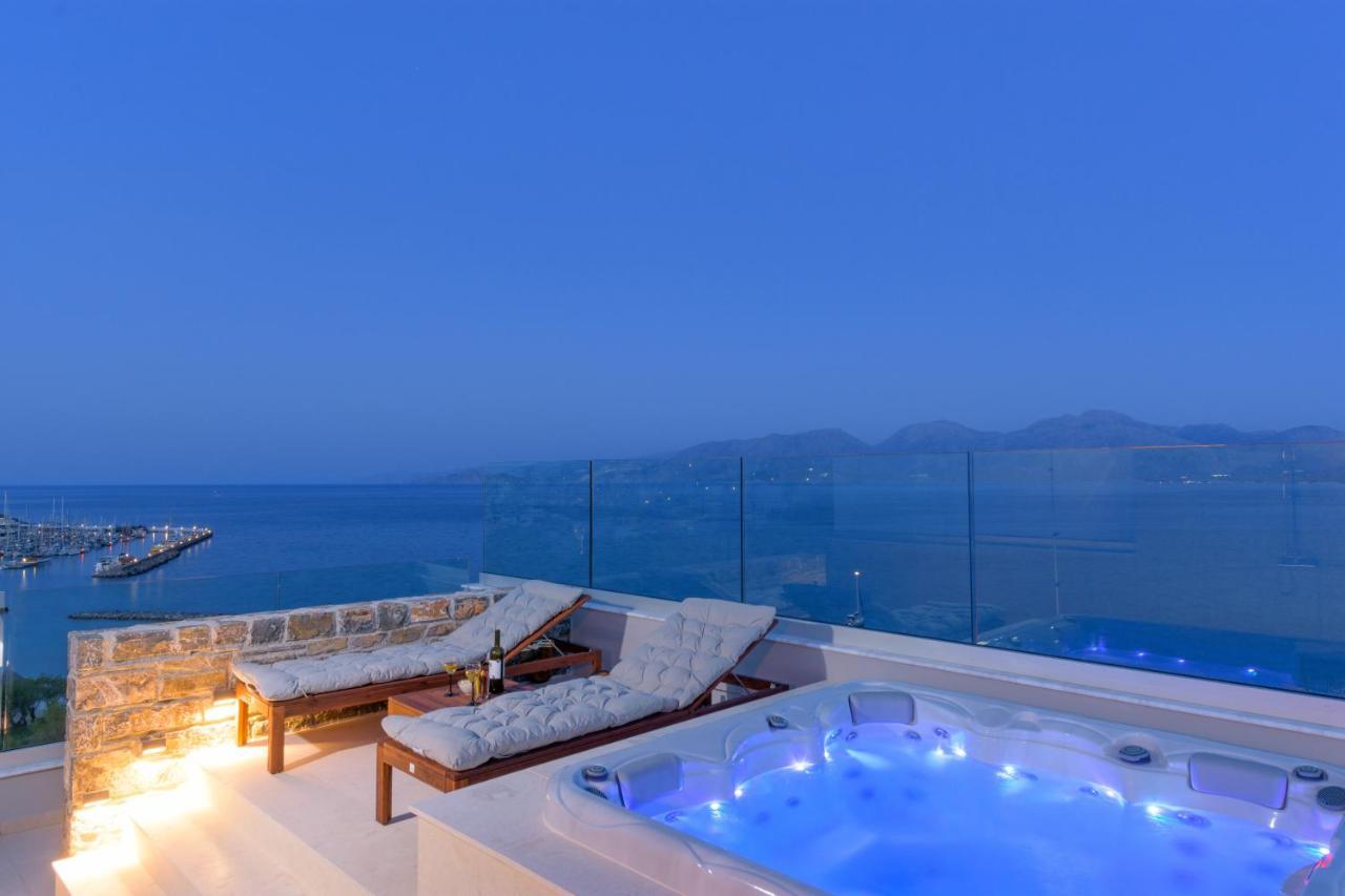 Indigo Luxury Apartment Agios Nikolaos  Ngoại thất bức ảnh