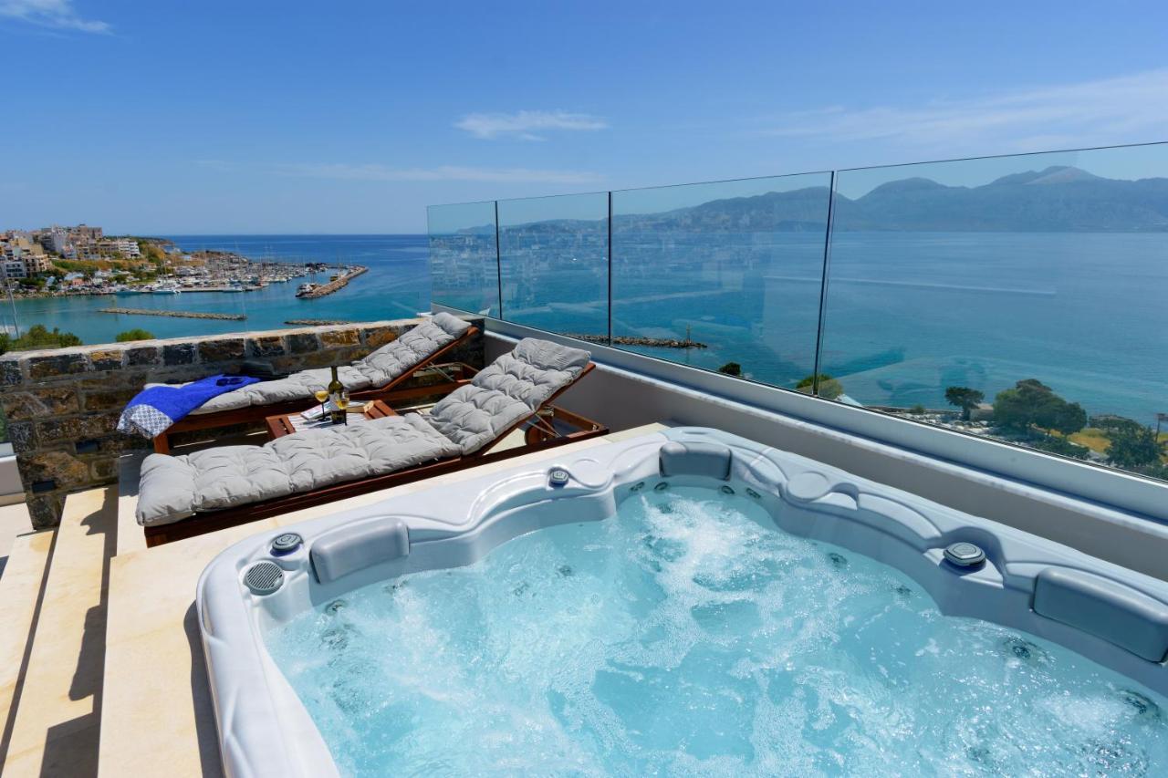 Indigo Luxury Apartment Agios Nikolaos  Ngoại thất bức ảnh